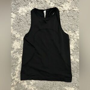 Lululemon Athletica Black high neck swiftly tank